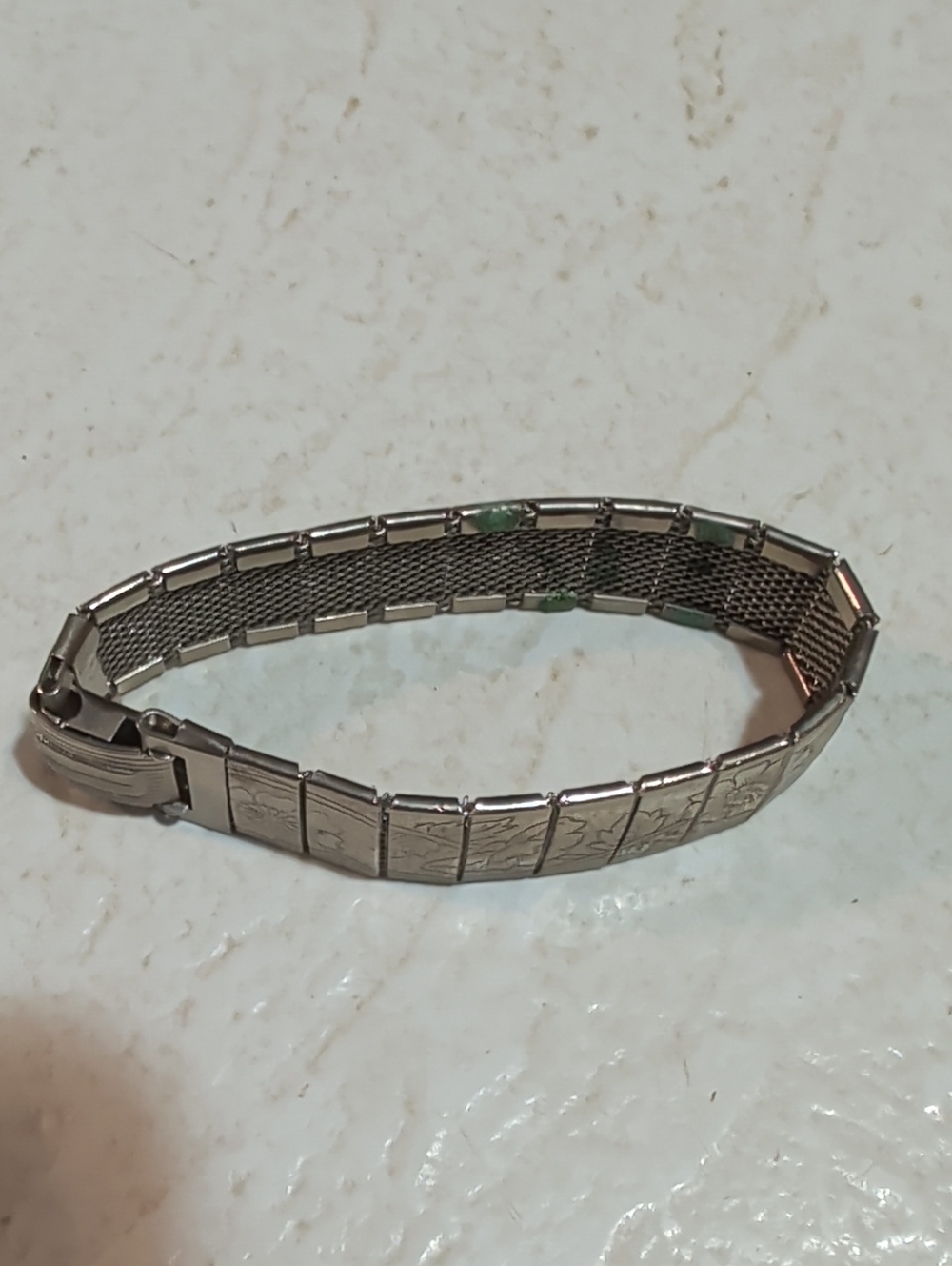 Elegant Silver-Tone Women’s Bracelet